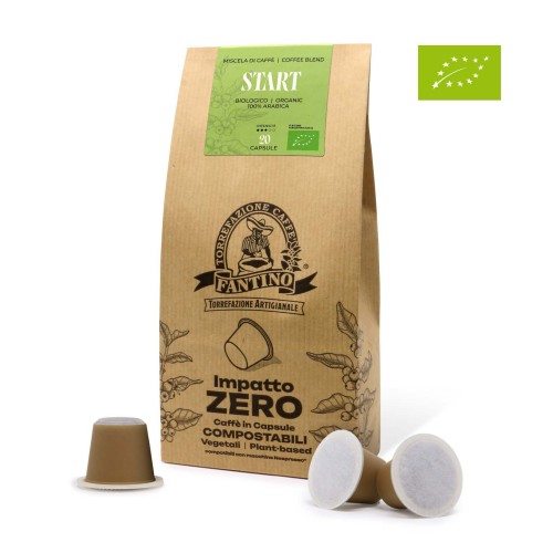 Espositore - Capsule Compostabili  100% arabica Biologico Compatibili Nespresso